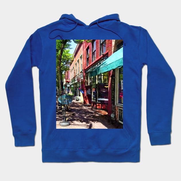 Corning NY - Along E Market Street Hoodie by SusanSavad